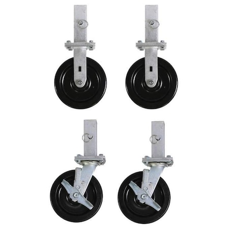 Groves Replacement Caster Kit For Drywall Cart DWCK-8